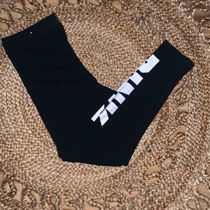 PINK Cotton Yoga Leggings